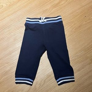 Janie and Jack navy blue soft jogger pants size 6 - 12 months